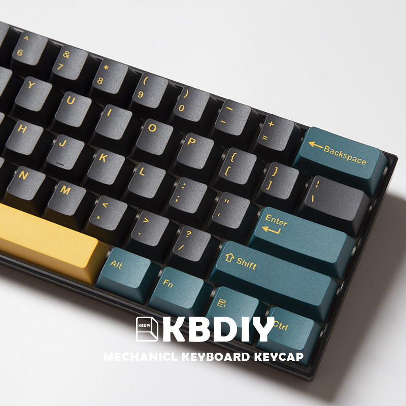 KBDiy 136 tipki/Set Mars Green OEM PBT tipkovnice Profil zelene mehaničke tipkovnice tipkovnice PBT za DIY Custom za TM680 GK61