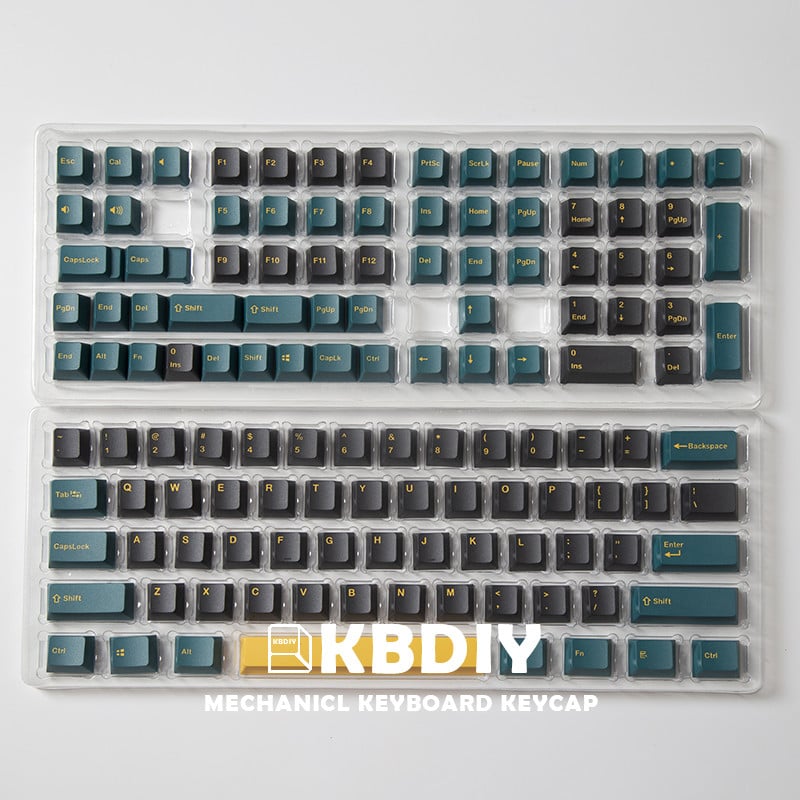KBDiy 136 tipki/Set Mars Green OEM PBT tipkovnice Profil zelene mehaničke tipkovnice tipkovnice PBT za DIY Custom za TM680 GK61