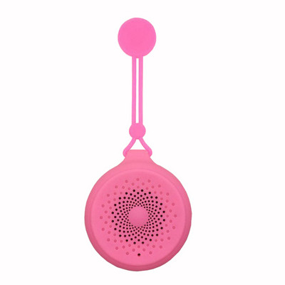 Vízálló tapadókorongos vezeték nélküli Bluetooth hangszóró, hordozható mini mélynyomó sztereó a fürdőszobában, kültéri
