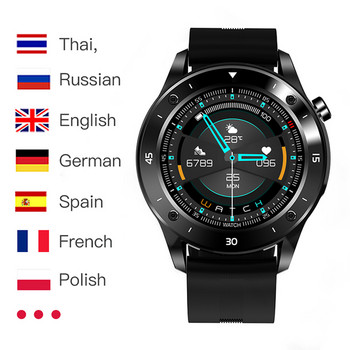 2023 GT5 Спортни смарт часовници Мъж Жена Подарък Интелигентен F22S Smartwatch Фитнес тракер Гривна Кръвно налягане за Android IOS