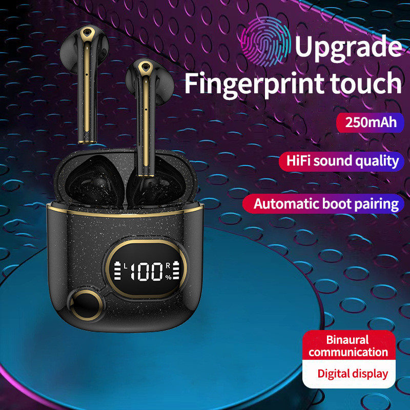 X25 Digital Display Bežične slušalice Binaural Smart in-Ear TWS Touch Sports Stereo 5.1 Bluetooth slušalice