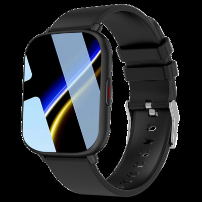 SENBONO Ecran mare de 1,85 inci Ceas inteligent nou pentru bărbați, monitorizare fitness, temperatură corporală, ceas inteligent rezistent la apă pentru femei Android iOS