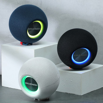 2021 Νέο ηχείο Bluetooth H52 Φορητό εξωτερικό φανάρι IPX6 αδιάβροχο πολλαπλών χρωμάτων με στρογγυλή μπάλα LED Ηχείο Bluetooth