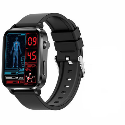 Išmanusis laikrodis, 1,7 colio, lazeriu gydantis kūno temperatūrą, tikslus SPO2 BP 24h širdies ritmo sveikatos stebėjimo išmanusis laikrodis