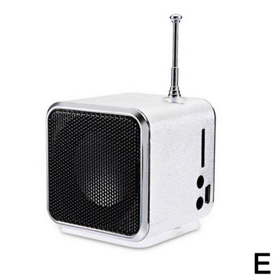 Prijenosni mini stereo digitalni FM radio Bluetooth-kompatibilni zvučnik Dual-channel TF USB bežični zvučnik Zvučnik Music Player