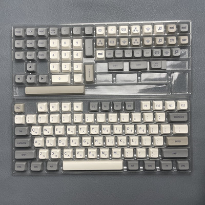 XDA PBT tipkovnice 132 tipke Japanski set Dye Sub Honey Milk za igre Mehanička tipkovnica 61/68/87/104/108 tipki Anne Pro 2 RK68