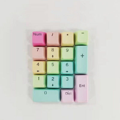 104 Keys OEM profil PBT billentyűsapkák Gradiens Rainbow billentyűsapka MX kapcsolókhoz Mechanikus billentyűzet háttérvilágítású RGB Gaming Egyedi billentyűsapka