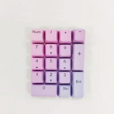 104 Keys OEM profil PBT billentyűsapkák Gradiens Rainbow billentyűsapka MX kapcsolókhoz Mechanikus billentyűzet háttérvilágítású RGB Gaming Egyedi billentyűsapka