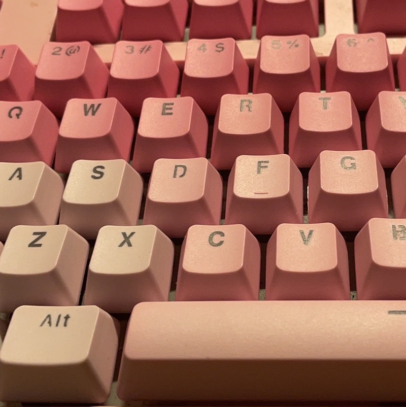 104 Keys OEM profil PBT billentyűsapkák Gradiens Rainbow billentyűsapka MX kapcsolókhoz Mechanikus billentyűzet háttérvilágítású RGB Gaming Egyedi billentyűsapka