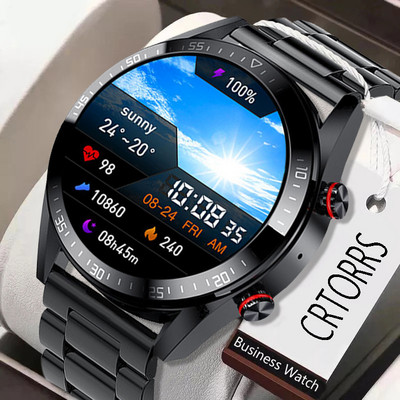 Έξυπνο ρολόι 2022 454*454 AMOLED Οθόνη Εμφανίζεται πάντα ώρα Bluetooth Κλήση τοπική μουσική TWS ακουστικά Smartwatch για άνδρες Android