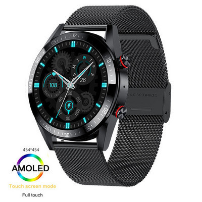 2022 Pametni sat 454*454 AMOLED zaslon Uvijek prikaz vremena Bluetooth poziv Lokalna glazba TWS slušalice Pametni sat za muškarce Android