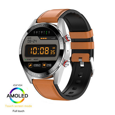 2022 Pametni sat 454*454 AMOLED zaslon Uvijek prikaz vremena Bluetooth poziv Lokalna glazba TWS slušalice Pametni sat za muškarce Android