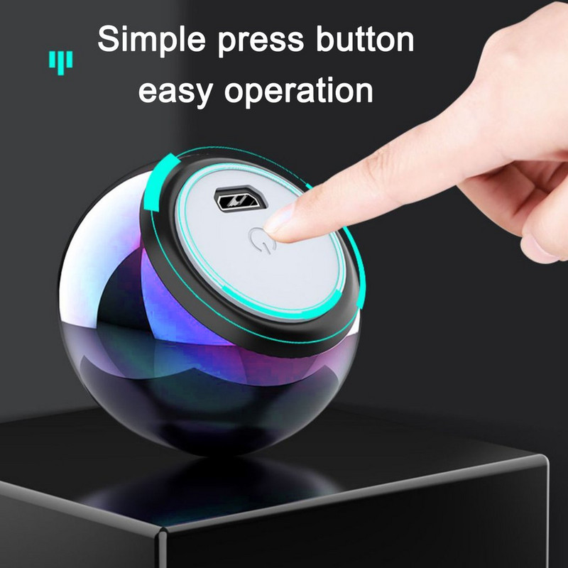 2022 Populárny Tws Super Mini Multifunkčný Vonkajší Šport Prenosný Okrúhly Malý Oceľový Deluxe Bezdrôtový Bt Reproduktor Domáce Autorádio