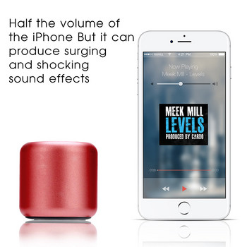 Travor A10 Metal Mini Ηχείο Bluetooth Ασύρματο μεγάφωνο Φορητό MP3 Μουσική Στήλη ήχου για Ηχεία Τηλεφώνου Υπολογιστή Υπαίθρια