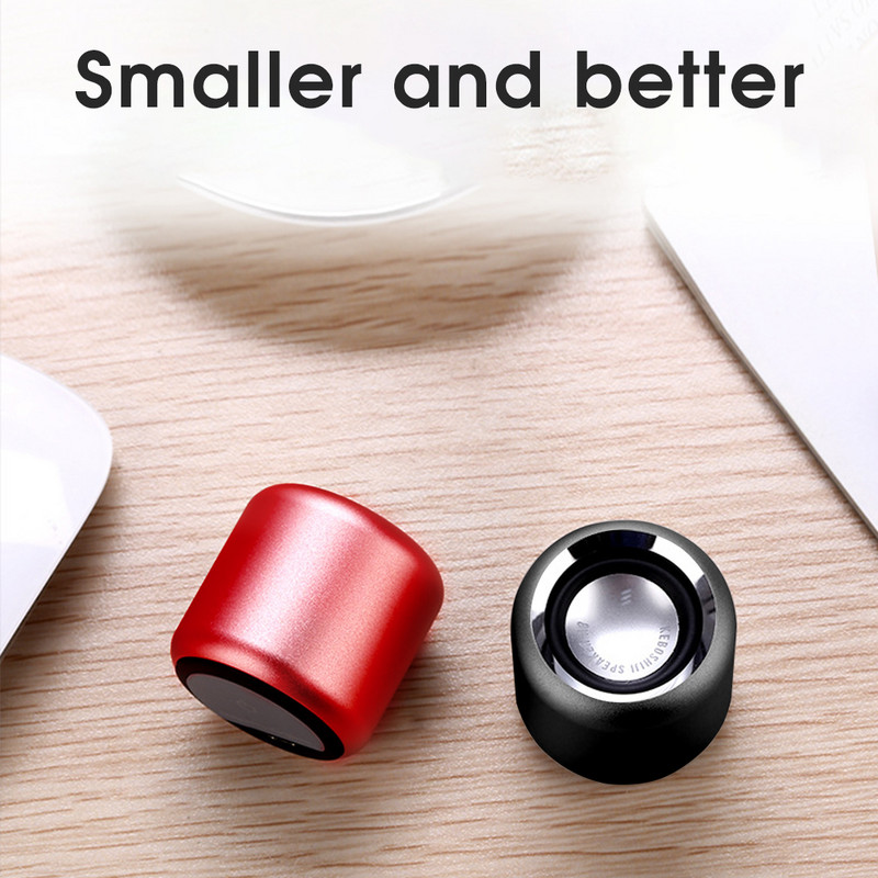 Travor A10 Metalni Mini Bluetooth zvučnik Bežični zvučnik Prijenosni MP3 glazbeni zvučni stupac za PC Telefon Zvučnici Vanjski