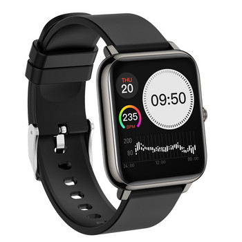 Смарт часовник P22 Водоустойчив фитнес спортен часовник P2 Проследяване на сърдечния ритъм Напомняне за съобщение за обаждане Bluetooth Смарт часовник за Android iOS