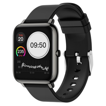 Смарт часовник P22 Водоустойчив фитнес спортен часовник P2 Проследяване на сърдечния ритъм Напомняне за съобщение за обаждане Bluetooth Смарт часовник за Android iOS