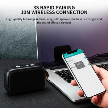 G2 Fabric 5.0 Bluetooth Speaker Mini Hands-free Ήχος ποιότητας ασύρματο ηχείο χωρίς καθυστέρηση Μουσική Ήχος HiFi Sport Ήχος USB