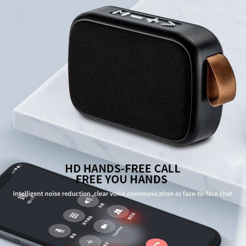 G2 Fabric 5.0 Bluetooth reproduktor, mini handsfree, kvalitný bezdrôtový reproduktor bez oneskorenia, hudba, audio, HiFi, šport, zvuk, USB