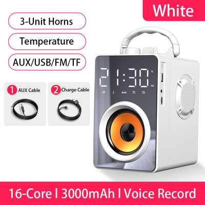 Super Bass Bluetooth kõlarid kaasaskantav kolonn Suure võimsusega 3D stereo bassikõlar Muusikakeskuse tugi AUX TF FM raadio HIFI BoomBox