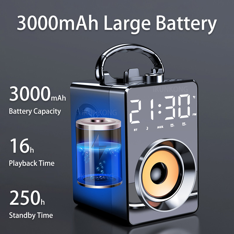 Super Bass Bluetooth kõlarid kaasaskantav kolonn Suure võimsusega 3D stereo bassikõlar Muusikakeskuse tugi AUX TF FM raadio HIFI BoomBox