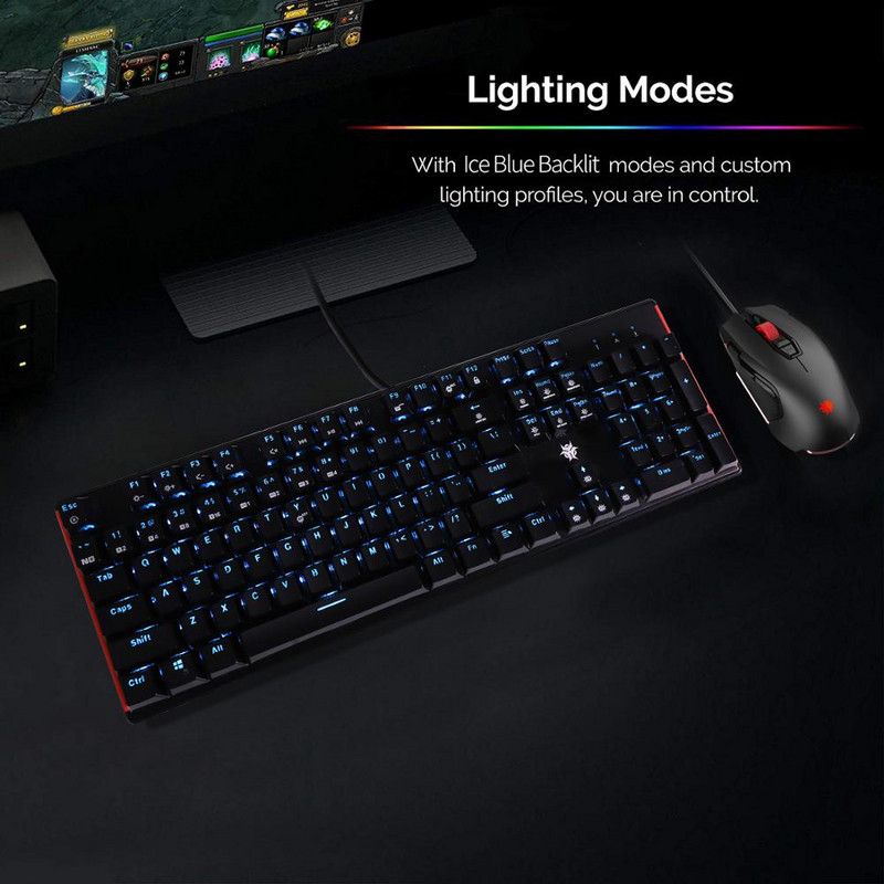 HEXGEARS GK705 104 atslēgas, ūdensnecaurlaidīga Kailh BOX slēdža mehāniskā tastatūra Hot Swap LOL mehāniskā spēļu tastatūra