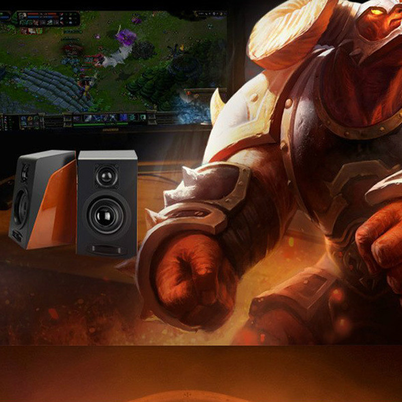 Difuzoare combinate din lemn cu fir USB Difuzoare pentru computer Bass Stereo Music Player Subwoofer Sound Box pentru telefoane PC