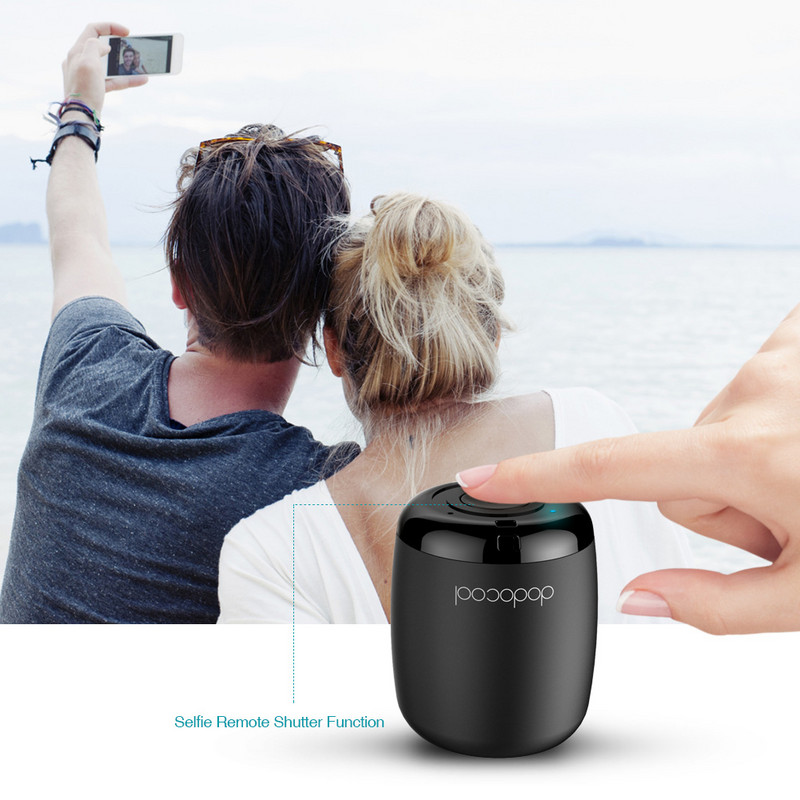 dodocool Mini difuzor Bluetooth Coloană portabilă fără fir impermeabilă HIFI fără pierderi Difuzor stereo subwoofer de calitate a sunetului