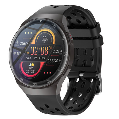 RUNDI 1,28 ιντσών Πλήρης έγχρωμη οθόνη αφής Sport Smartwatch Ανδρικά Γυναικεία Fitness Tracker Αδιάβροχο έξυπνο ρολόι για Huawei Xiaomi IOS