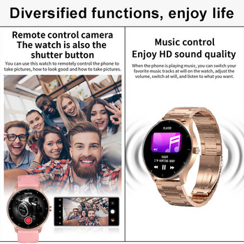 Нов умен часовник за жени Bluetooth обаждане Спорт GPS проследяване на движение сърдечен ритъм кръвно налягане Мъжки умен часовник за жени за Huawei Xiaomi