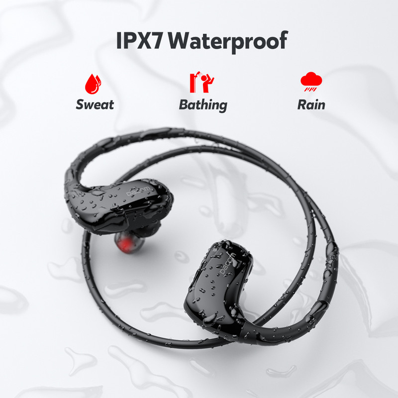 Dacom Athlete Wireless Headphones Sports IPX7 Αδιάβροχα ακουστικά Bluetooth 20H για τρέξιμο AAC