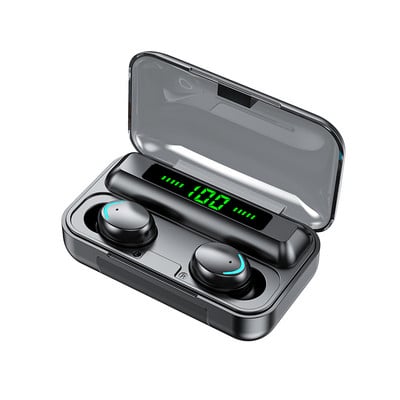 Căști fără fir Bluetooth cu microfon Sport impermeabil TWS Căști Bluetooth cu control tactil Căști fără fir Căști pentru căști Telefon