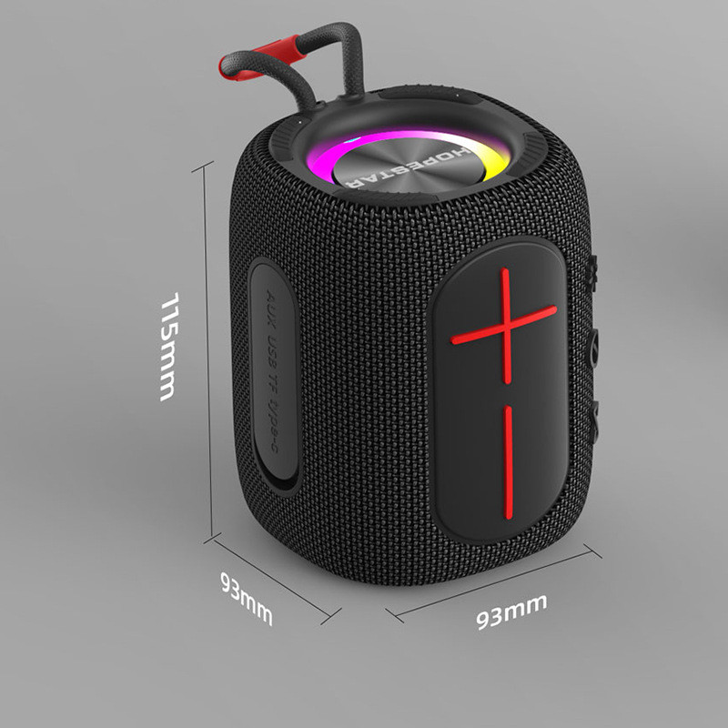 TWS Vanjski Bluetooth zvučnik Prijenosni bežični mini stup Glazbeni centar Sound Boombox Subwoofer Audio TF/USB HOPESTAR P32mini