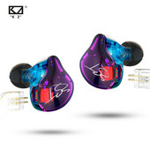 KZ ZST Hybrid Technology 1DD+1BA Ακουστικά 3,5 mm In Ear Monitor Ακύρωση θορύβου HiFi Μουσική Αθλητικά μπάσα Ακουστικά ακουστικών