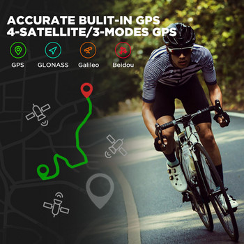 [Световна премиера] Zeblaze Stratos 2 GPS смарт часовник AMOLED дисплей 24h Health Monitor 5 ATM GPS часовник с дълъг живот на батерията за мъже