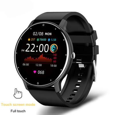 2022-es új okosóra női, teljes érintőképernyős sport-fitneszóra IP67 vízálló Bluetooth Android iOS-hez női okosóra