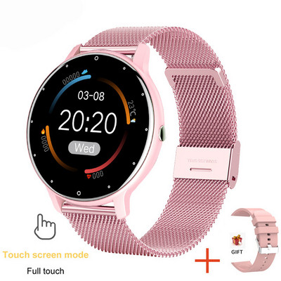 2022-es új okosóra női, teljes érintőképernyős sport-fitneszóra IP67 vízálló Bluetooth Android iOS-hez női okosóra