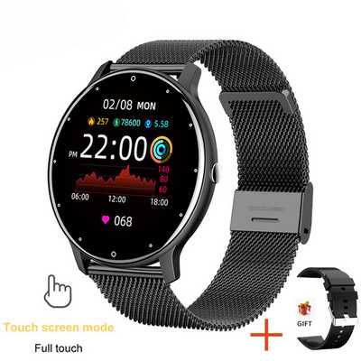 2022-es új okosóra női, teljes érintőképernyős sport-fitneszóra IP67 vízálló Bluetooth Android iOS-hez női okosóra