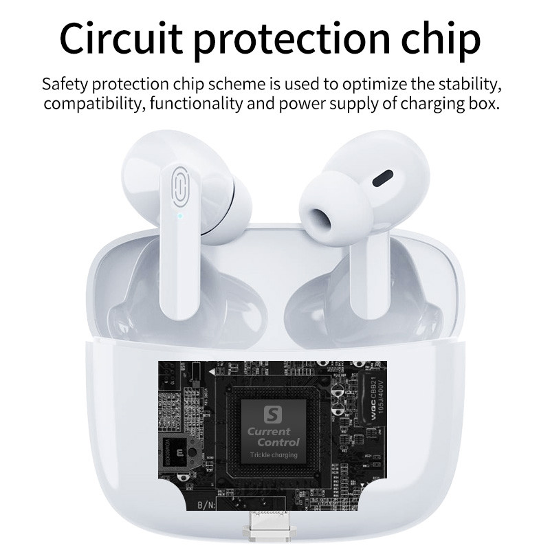 2022 TWS Wireless Earphone Y113 6D Sound Noise Cancelling HIFI Earphone bluetooth 5.0 Mini Earbuds Headphones Pro Touch Control