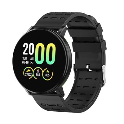 2023 NOVÉ 119S Inteligentné hodinky pre mužov a ženy, vodotesné, športové, okrúhle, inteligentné hodinky, fitness tracker pre Android a iOS