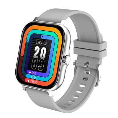 2022 új okosóra férfi teljes érintőképernyős Sport Fitness óra IP67 Vízálló Bluetooth hívás Android ios okosórához Men+Box