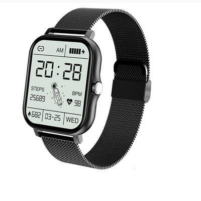 2022 új okosóra férfi teljes érintőképernyős Sport Fitness óra IP67 Vízálló Bluetooth hívás Android ios okosórához Men+Box