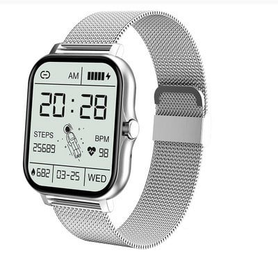 2022 új okosóra férfi teljes érintőképernyős Sport Fitness óra IP67 Vízálló Bluetooth hívás Android ios okosórához Men+Box