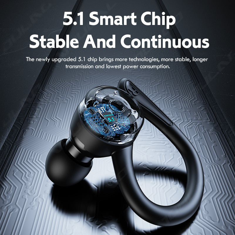 Ασύρματα ακουστικά Bluetooth Αθλητικά αδιάβροχα TWS Bluetooth 5.1 Ακουστικά HiFi Stereo Earbuds Ακουστικά ακύρωσης θορύβου με μικρόφωνο