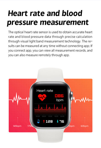 Смарт часовник i8 Pro Max Answer Call Sport Fitness Tracker Custom Dial Smartwatch Men Women Gift For Apple Phone PK IWO 27 X8 T500