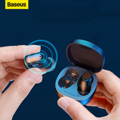 Baseus WM01 TWS Bluetooth slušalice Stereo bežične 5.0 Bluetooth slušalice Kontrola dodirom Gaming slušalice s poništavanjem buke