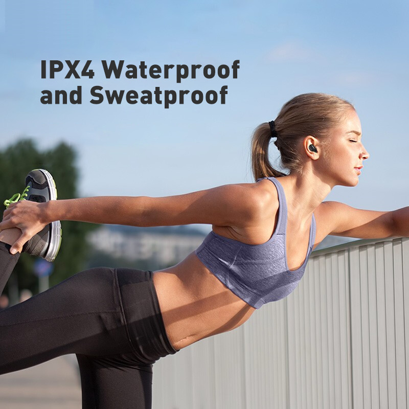 Baseus WM01 TWS Bluetooth slušalice Stereo bežične 5.0 Bluetooth slušalice Kontrola dodirom Gaming slušalice s poništavanjem buke