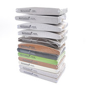 100 komada Jake, debele brusne drvene turpije za nokte Multi Limas turpije za poliranje Puferi za brušenje noktiju Periva drvena turpija za šmirgl