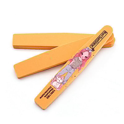 25/50 KOM. Profesionalne turpije za nokte za manikuru Brušenje 100/180 Romb dvostrane pufere za nokte Sponge Art Nail Accessions