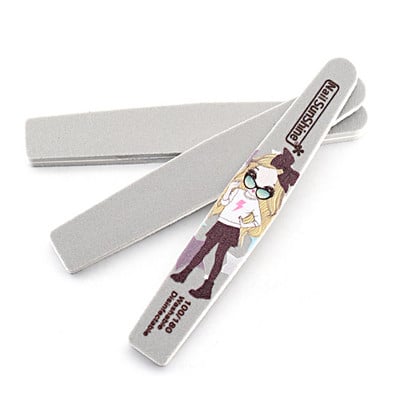 25/50 KOM. Profesionalne turpije za nokte za manikuru Brušenje 100/180 Romb dvostrane pufere za nokte Sponge Art Nail Accessions